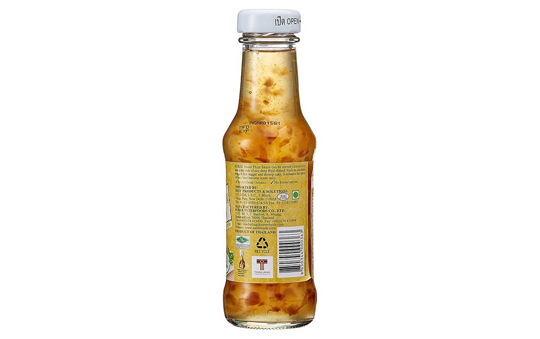 Suree Sweet Plum Sauce    Bottle  150 millilitre